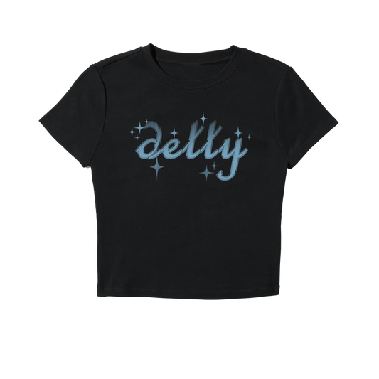 SPARKLES BABY TEE (BLK/BLUE)